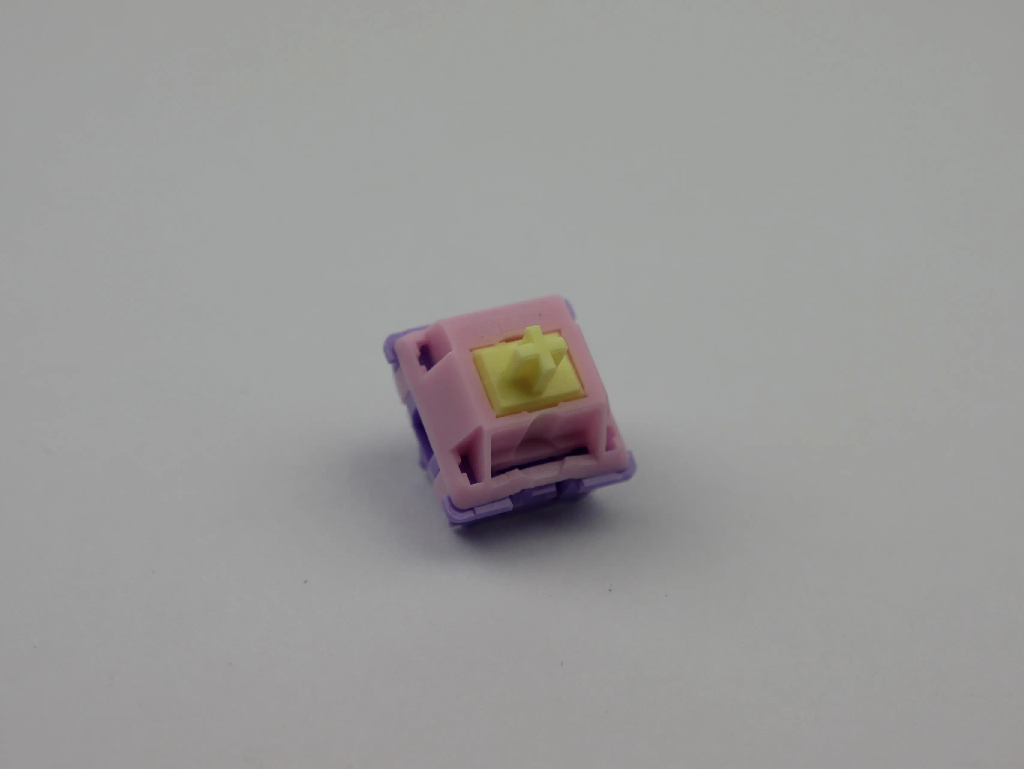 10 PCS Banana Split Linear Switches Lubed, Filmed, And Spring Swapped