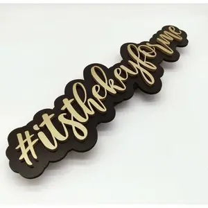Hashtag Sign "it's the key for me"