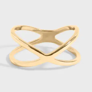 Atomic X Statement Ring