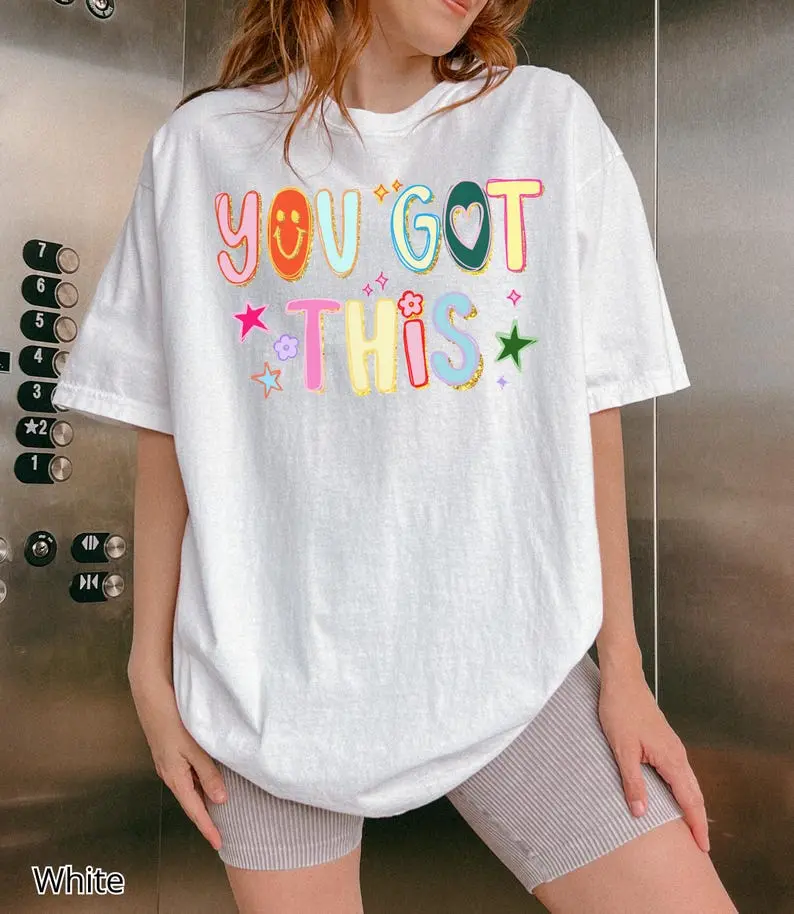 Comfort Colors Test Day Shirt, You Got This Teacher T-Shirt, Standardized Test Tee, Teacher Appreciation Gift, Inspirational Encouragement Shirt
