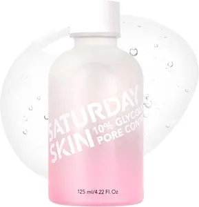 [Saturday Skin Korea Official Shop] Pore Clarifying Toner 10% Glycolic Acid & AHA Deep Cleansing Astringent Facial Toner Hypoallergenic Non-Comedogenic for Sensitive Skin 125ml Christmas Gift