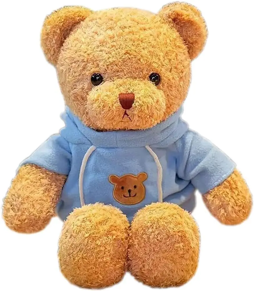 Teddy Bear Stuffed Animals Soft Plush Cute Teddy Bear Doll for Boys Girls 11.8in (taidi Xiong lanse)