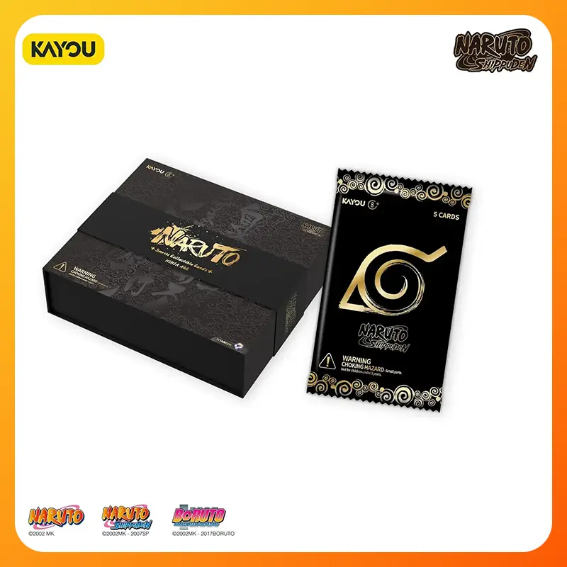 NARUTO-Smriti Collectible Cards-NINJA AGE-Premium Collector Box