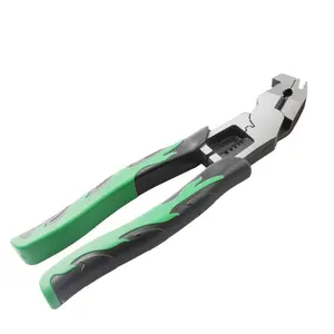 Upgraded 10-in-1 Wire Stripper with Voltage Tester, Heavy Duty Multi-Function Wire Stripping, Cutting, and Crimping Pliers for Electrical Repairs, Workshop Use, and DIY Projects