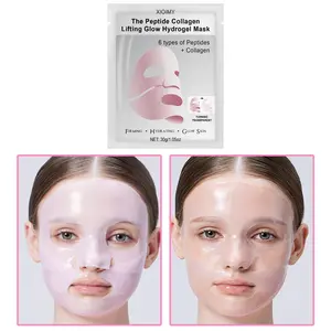 30g Six Peptides + Collagen Moisturizing Mask, Rich in 6 Peptides and Collagen, Hydrates and Brightens Skin, Suitable for All Skins