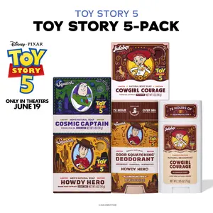 Toy Story 5 - Soap & Deodorant 5-Pack - Dr. Squatch Exclusive Limited Edition - Body Care Toy Story 5 - Soap & Deodorant 5-Pack - Dr. Squatch Exclusive Limited Edition - Body Care