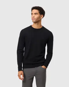 MENS BELMORE EXTRA FINE COTTON SWEATER - B6E832D200