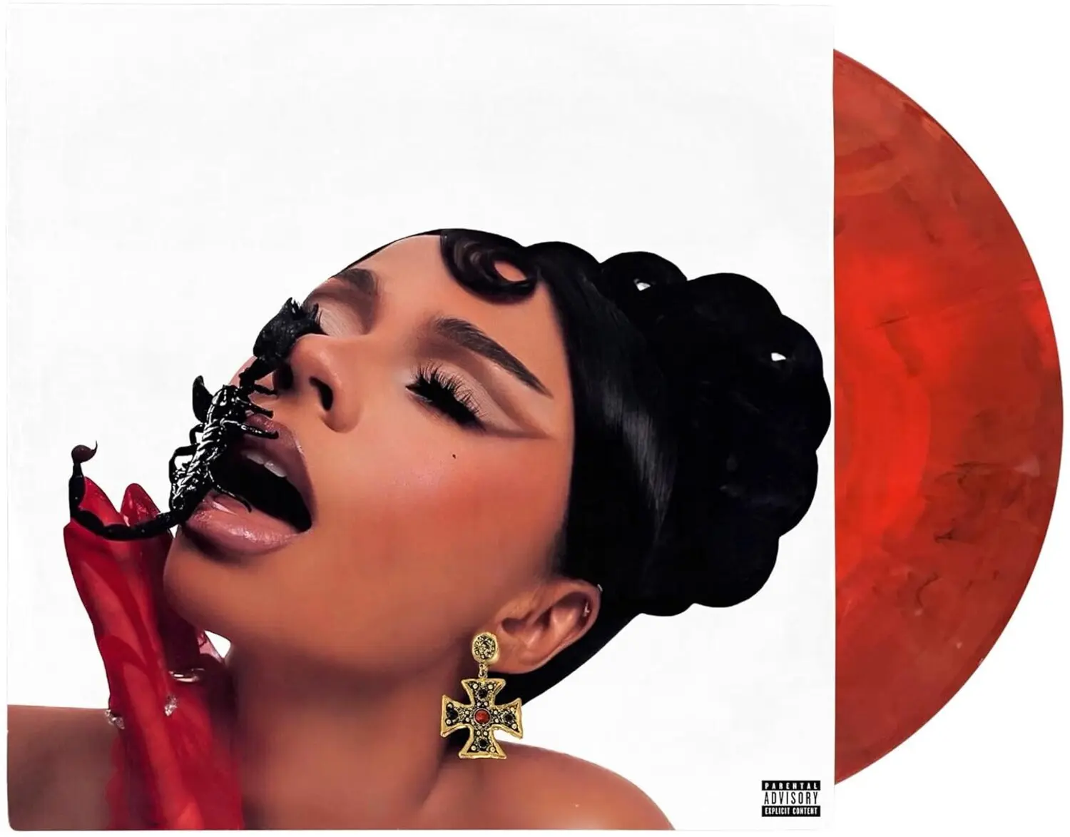 Mariah the Scientist - To Be Eaten Alive  [VINYL RECORD - LP] Explicit, Red, Colored Vinyl, 150 Gram, Orange