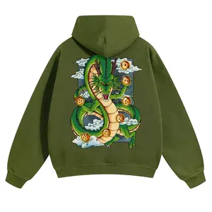 Dragon Ball DBZ Unisex FallFreshness outfits men streetwear 80s 90s graphic tees cotton Anime funny Hoodies men gifts