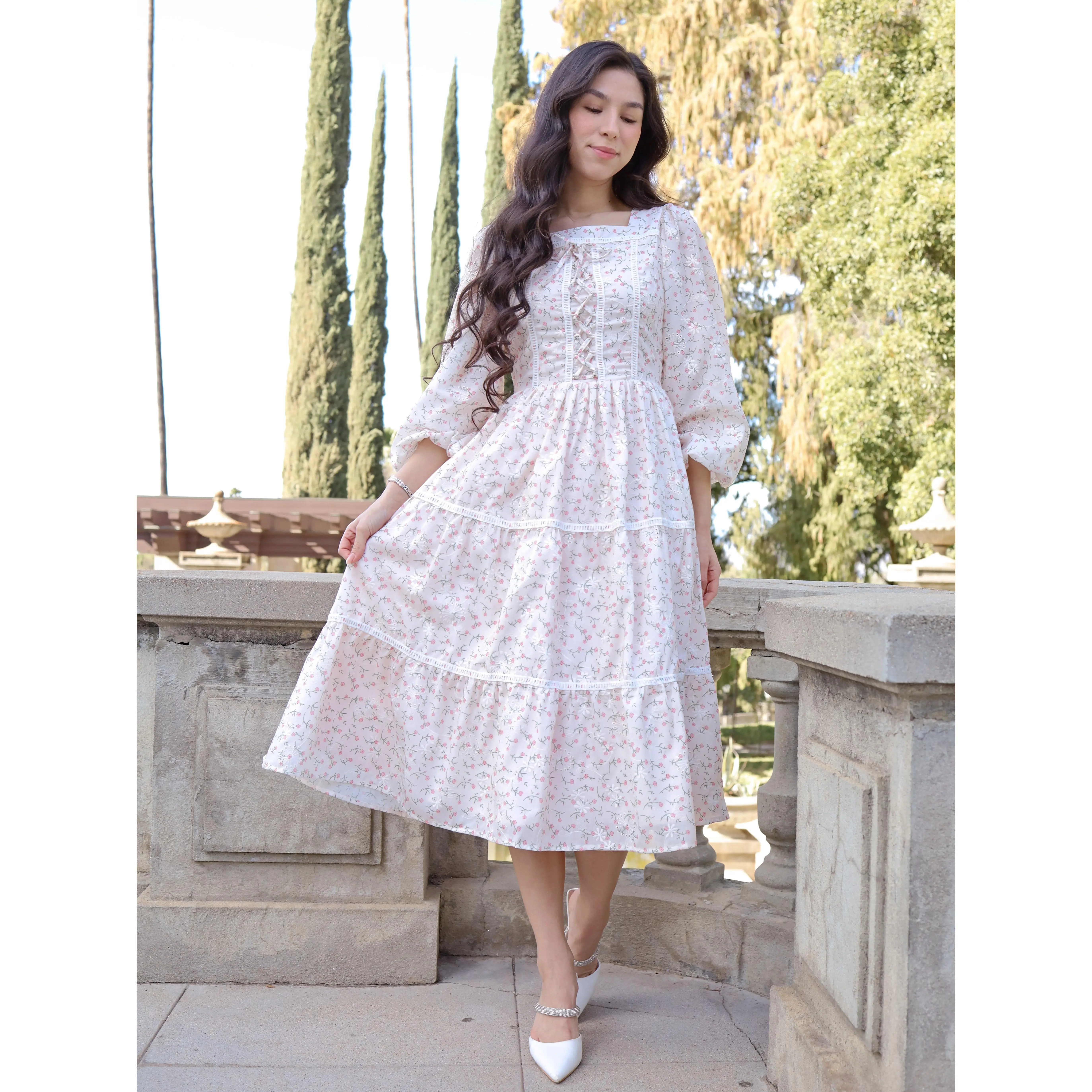 Rosette Whimsy Dress