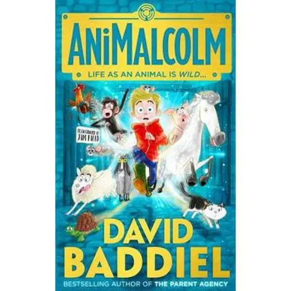 USED Book - AniMalcolm by David Baddiel (Paperback) - english