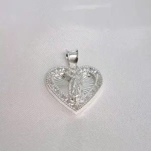 Dije Plata 925 Virgen De guadalupe