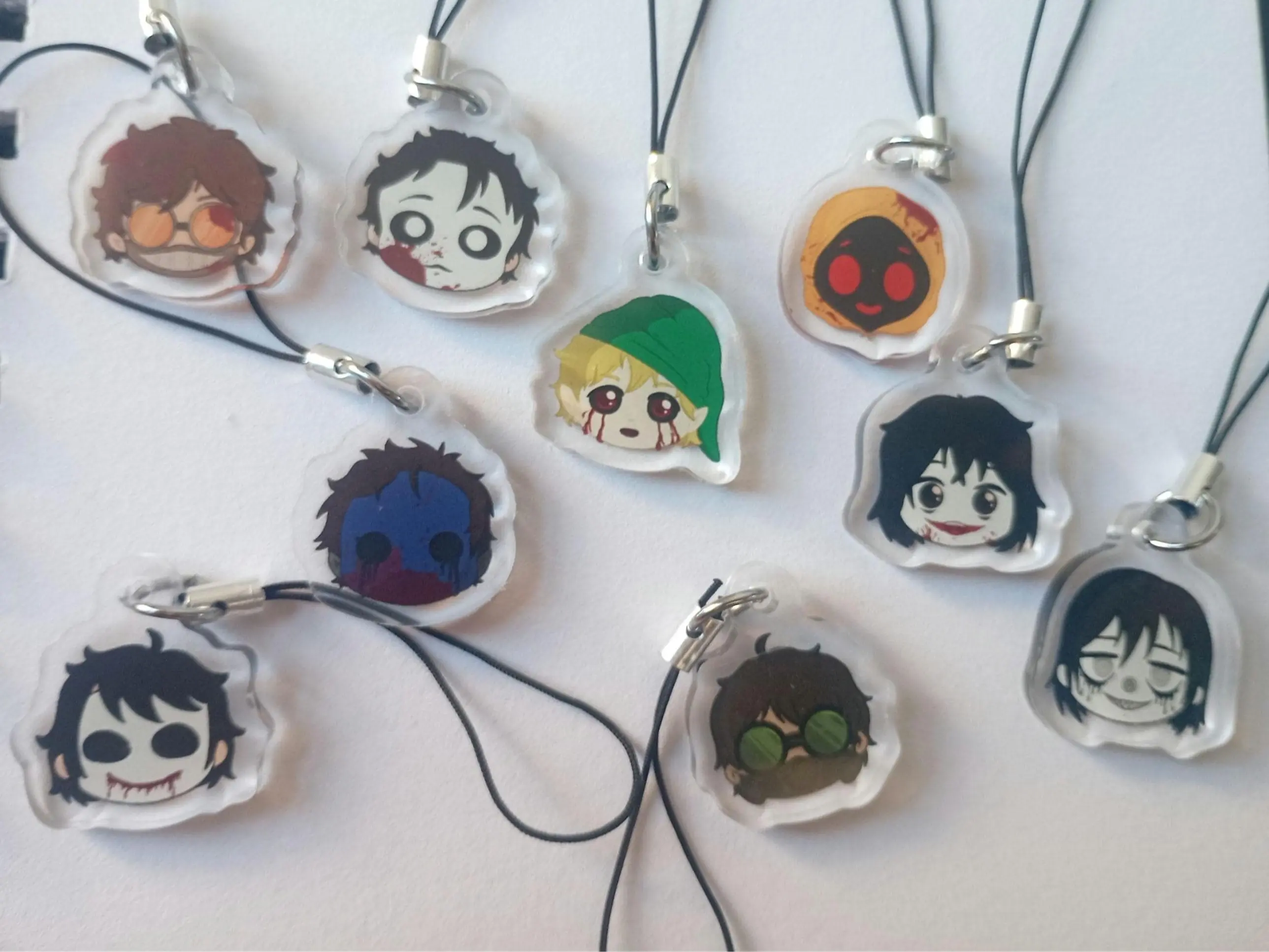 Creepypasta charms