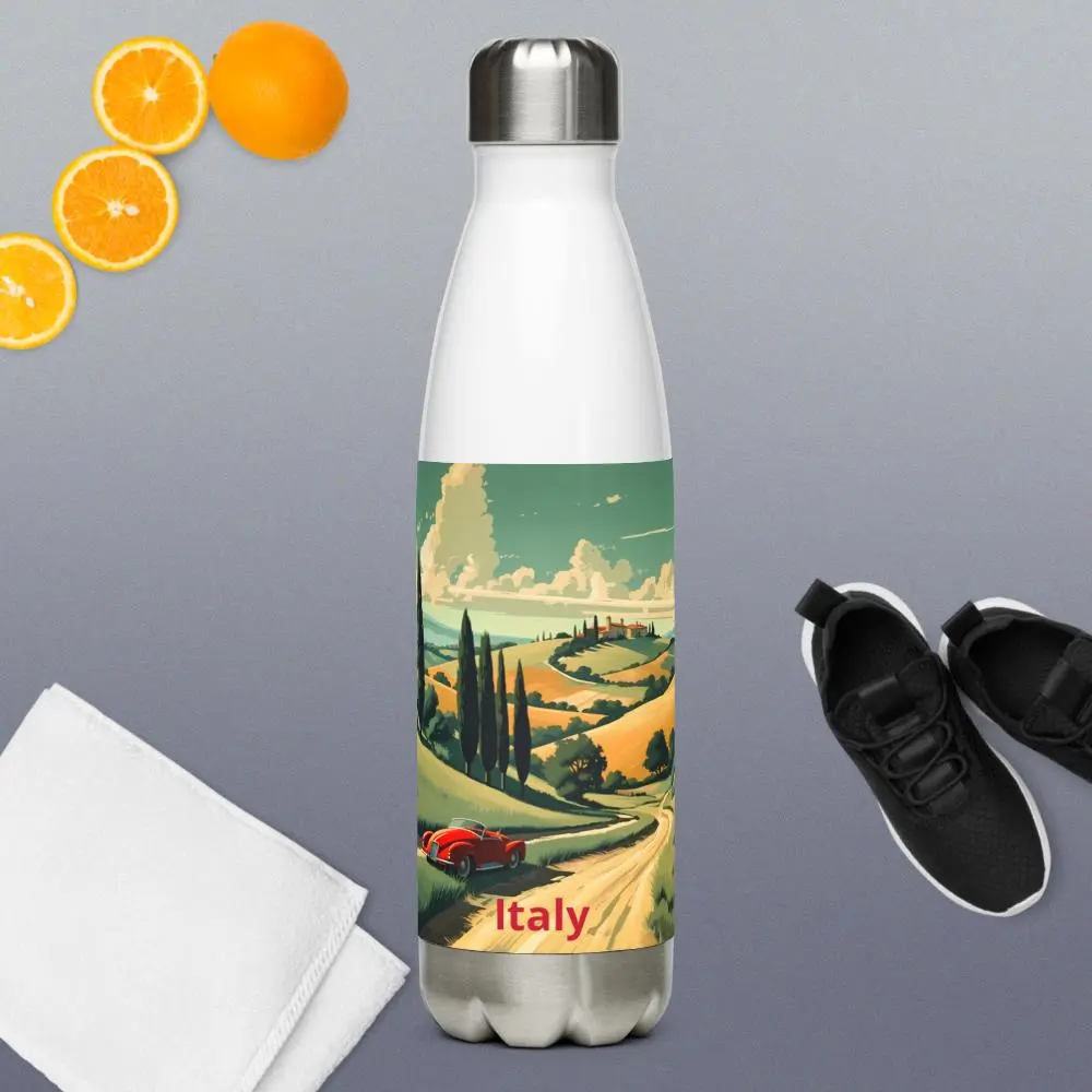 Stainless Steel Water Bottle - Perfect for On-The-Go Hydration