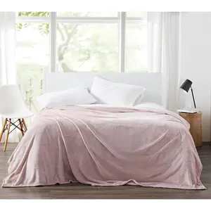 Cannon Solid Plush Full/Queen Blanket