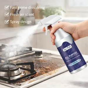 Kitchen Grease Cleaner Spray | Heavy Oil Stain Remover, Range Hood Cooktop Appliance Degreaser, Durable Kitchen Cleaning Solution#powerful degreaser#heavy duty degreaser# Cleaning #toilet bowl cleaners #mop soap #cleaning supplies and tools