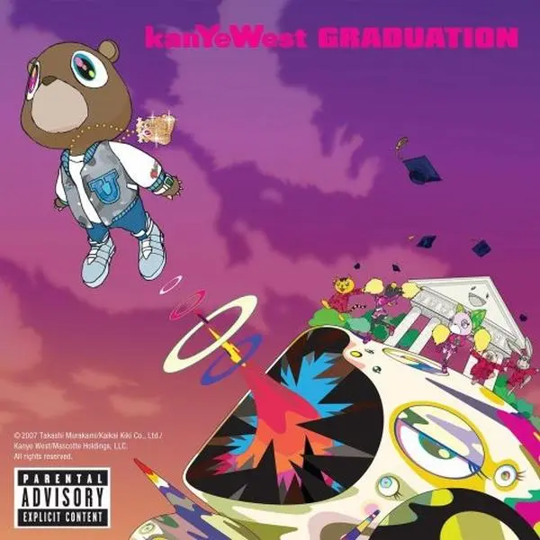 Kanye West - Graduation Explicit Compact Disc (CD) - 2007 Release, 14 Songs
