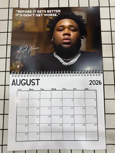 Rod Wave Albums Calendar, Rod Wave Tour, Rapper, Rapper Calendar