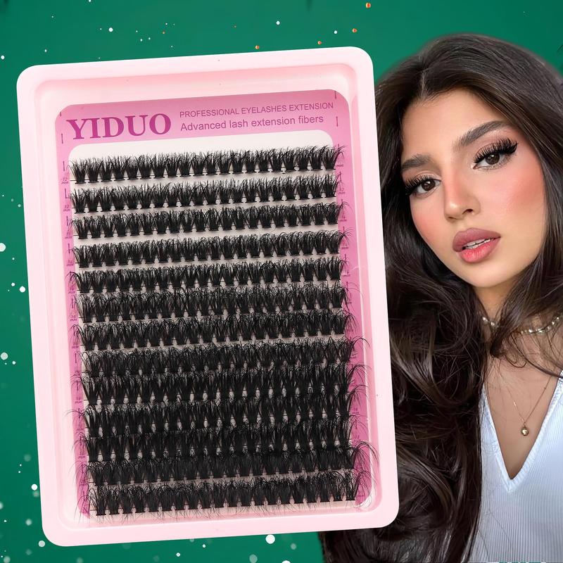 Mixed Length Individual False Eyelashes Kit, DIY Eyelash Extensions, Natural-Looking Eyelash Extensions with Accessories, Self-Grafting Curling Lashes for Women, Makeup Products #TOP PICKS