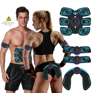 Abs Stimulator, Smart Butt Massager, Waist and Hip/arm/leg Combo Trainer, Fitness Equipment for Men and Women, Perfect Curves