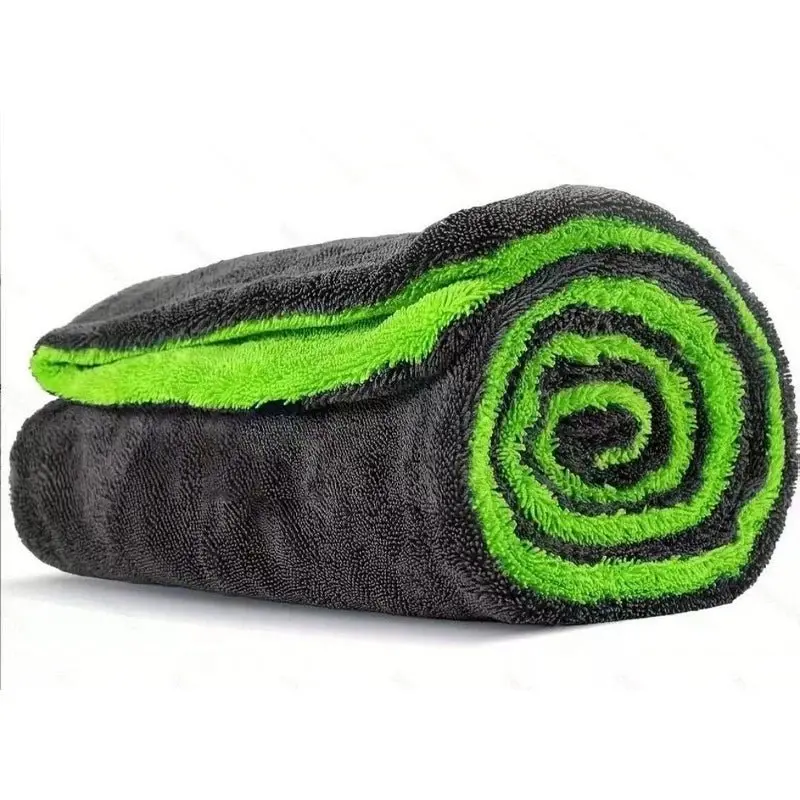 1400GSM Monster Double-Sided Car Drying Towel Blanket - Super Absorbent, Ultra-Soft, Scratch-Free Car Detailing Product with Microfiber Water-Absorbing Cloths, Ultra-Absorbent Microfiber Cloths