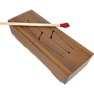 Mahogany Tongue Drum Instrument 42