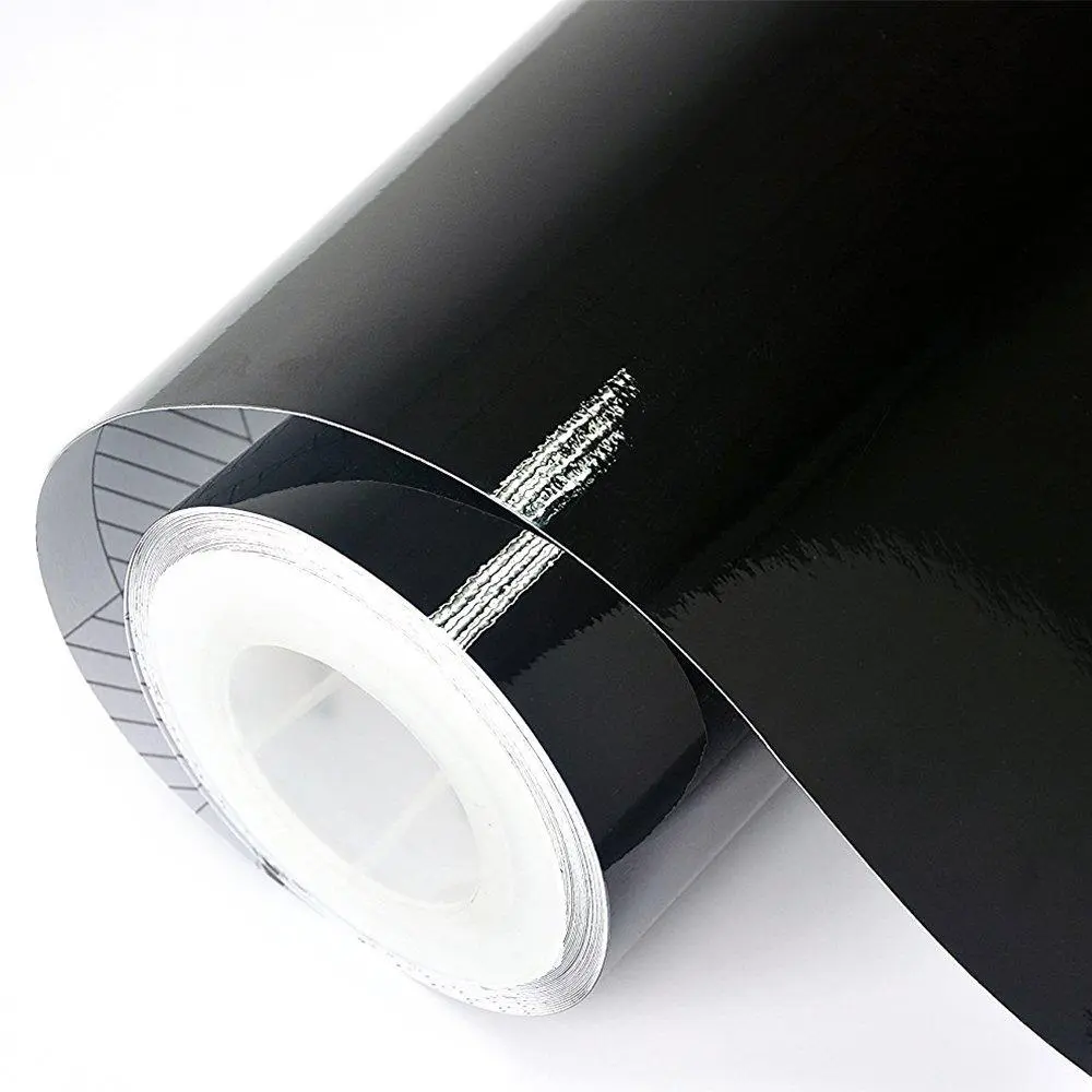 Air-release Vinyl Wrap Roll for Summer, 1 Count Glossy Car Body Sticker Wrapping Foil, Car Stickers, Car Decals for Exterior Decoration, Vehicle Exterior Decoration, Car Accessories, Sticker for Cars, Car Decorative Sticker, Car Wraps