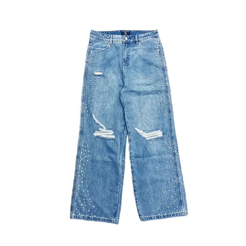 anchor blue jeans beyond baggy - TikTok Shop