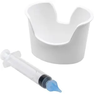 Acu-Life Earwax Removal Kit for Adults, Tri-Stream Syringe Tip for Ear Cleaning, Includes Removal Basin, Safe Care Tool for Wax Build-up, Gentle Ear Hygiene Solution