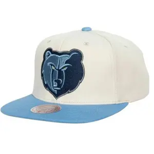Mitchell & Ness Off White NBA Memphis Grizzlies Natural XL Snapback