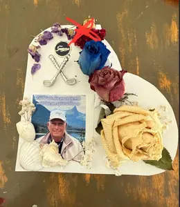 Custom Memorial Heart