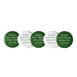 Make West Virginia Healthy Again Buttons