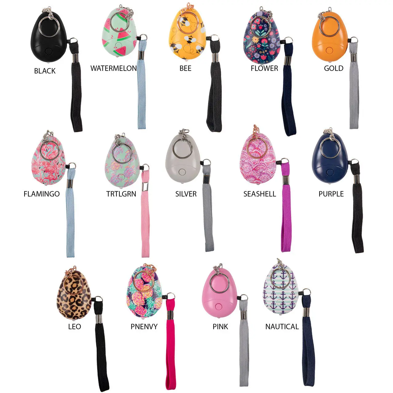 Personal Safety Alarm Keychains