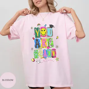 Test Day Teacher Shirt, You Are Ready Graphic Tee, Motivational School Shirt, Encouragement Testing Week Outfit, Teacher Gift Tee.