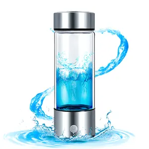 Portable & Rechargeable Hydrogen Water Ionizer Bottle: Advanced Wellness Solution for Home and Travel Drinkware Water Bottles