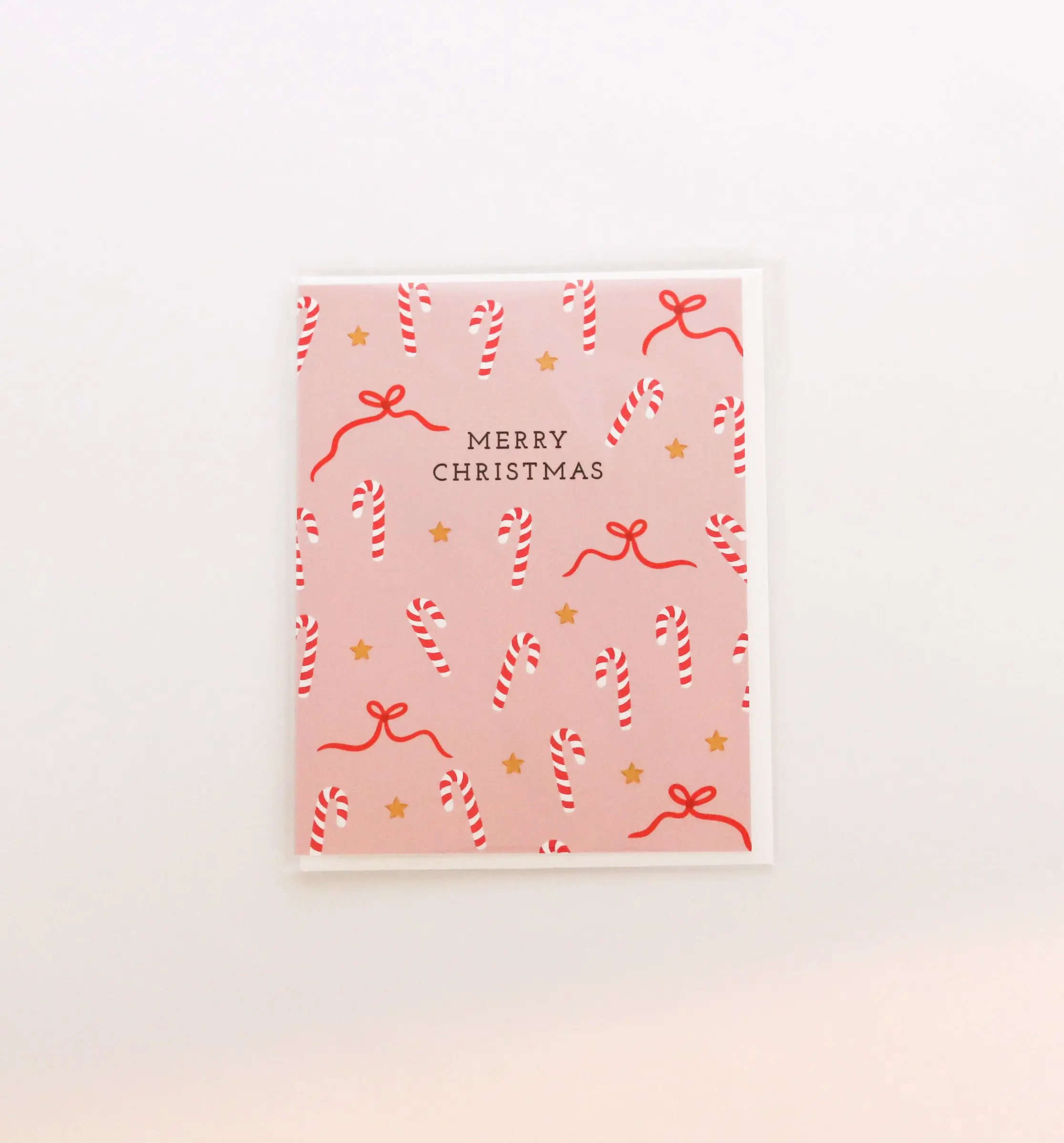 Candy Canes Greeting Card - Cute Christmas Card