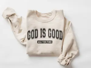 God is Good Sweatshirt, Christian Sweatshirt, Christian Crewneck, Christian Gifts
