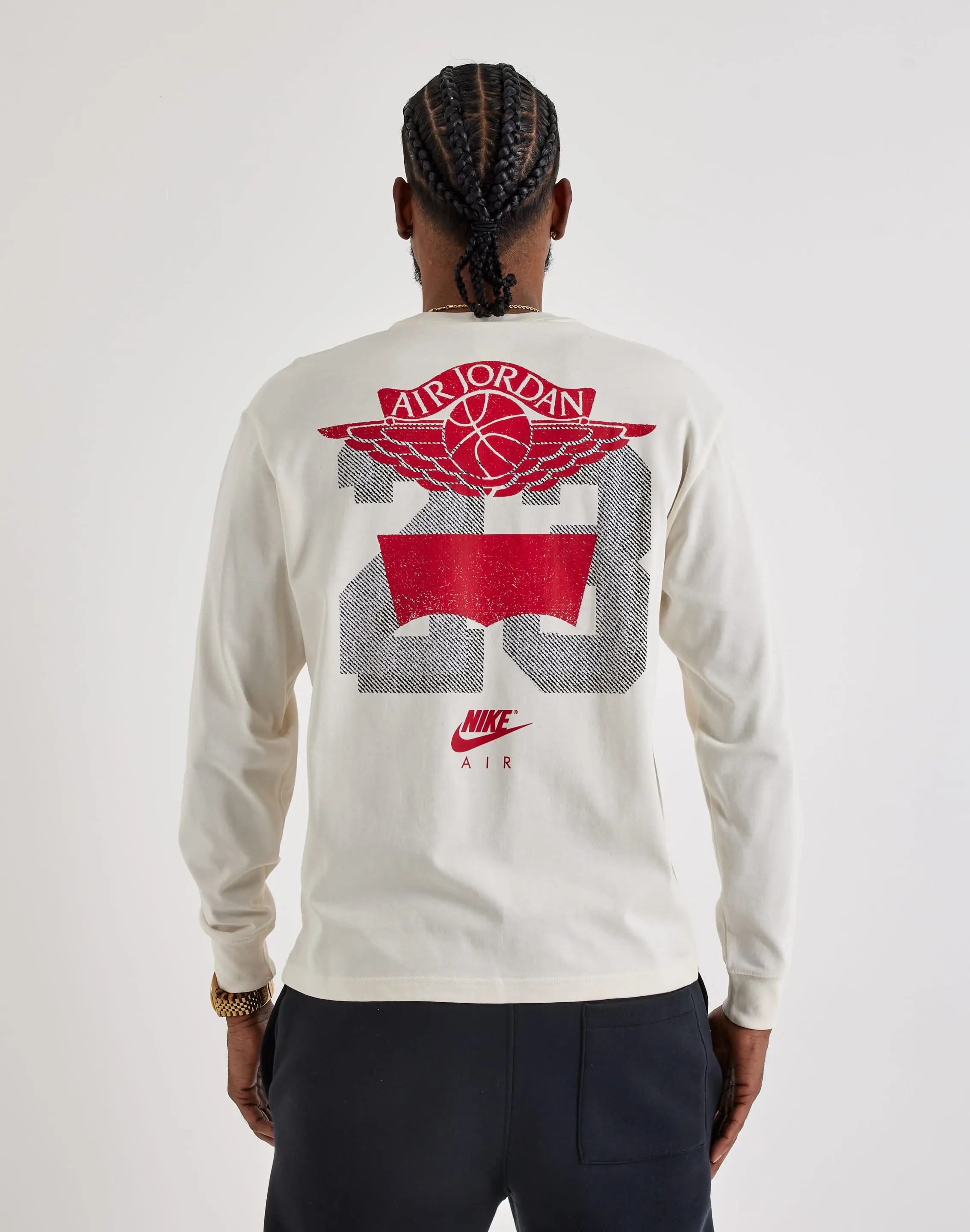 Mens Jordan Levi's Long-Sleeve Tee