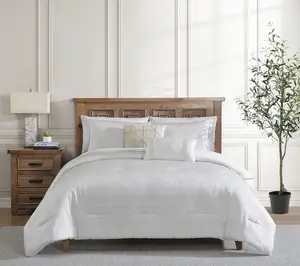 Tahari Home Olivia 5-Pc Jacquard Comforter Set, Queen