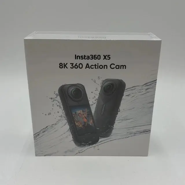 Brand New Insta360 X5 Waterproof 8K 360° Action Camera Triple AI Chip Design 3Hour Battery