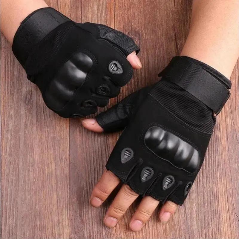 Men’s Fingerless Tactical Outdoor Gloves, Multi-Size Elastic Fit Handwear With Tactical Grip & Adjustable Wrist Straps, Protective Gear For Motorcycle Riding, Cycling, Shooting & Daily Outdoor Activities replacement smartwatch my pretty