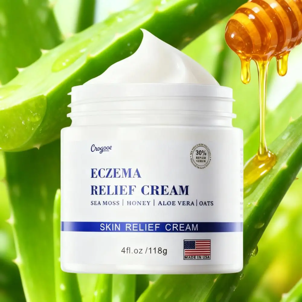 Daily Comfort Eczema Cream for Itchy Skin - Fragrance-Free Moisturizing Balm to Soothe Dryness & Irritation | Zero-Irritant Formula for Sensitive Skin Firming Deep Hydration Firming Rejuvenating Skin Moisturizers Skin Repair