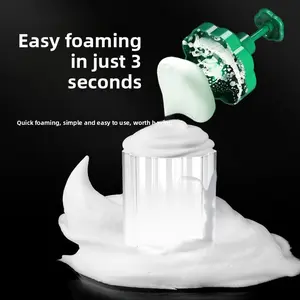 Automatic Foam Maker for Facial Cleanser - Quick Foaming Bottle for Face Wash, Shampoo, Body Soap