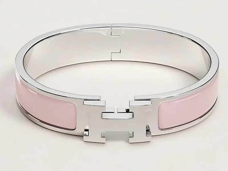Pre-owned Hermes Click H Bracelet Enamel Narrow 4000043386501