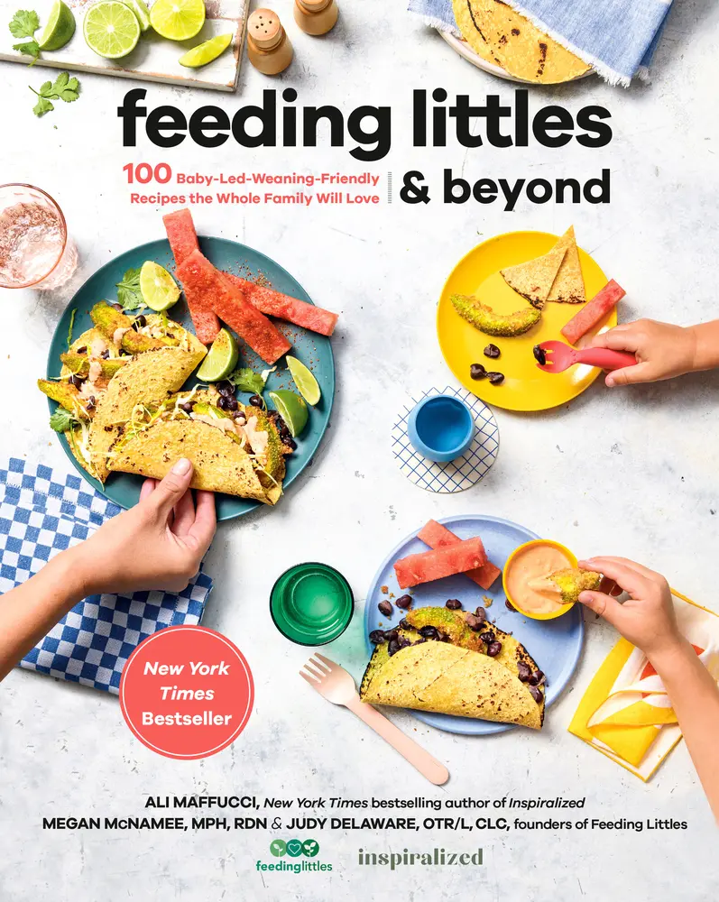 USED Book - Feeding Littles and Beyond: 100 Baby-Led-Weaning-Friendly Recipes the Whole Family Will Love: A Cookbook by Maffucci, Ali (Paperback) - english