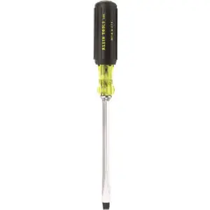 Klein  0.25 in Keystone, 4 in. Heavy Duty Square Shank Tip Screwdriver