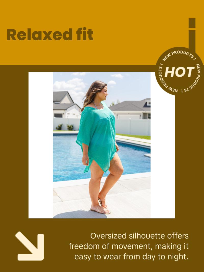 Warm Days, Cool Nights Top in Kelly Green