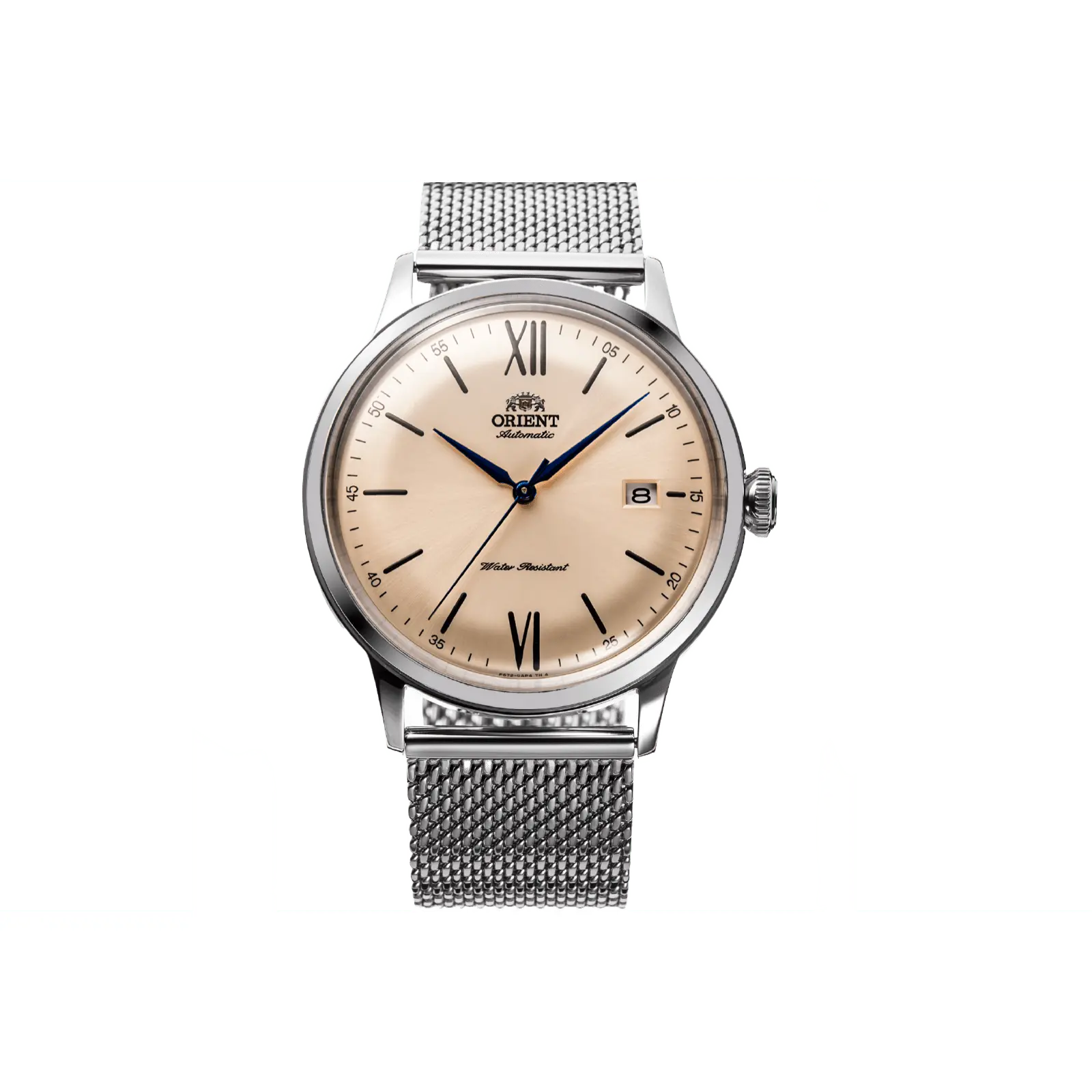 Orient Bambino Version 6 Automatic Analog Mechanical Dress Watch - 40.5mm Stainless Steel Automatic Date Wristwatch, Men's Casual Fashion Watch, RA-AC0020G30B, Analog Watch
