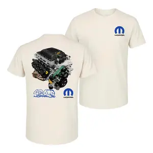 Retro Mopar 426 HEMI Hellaphant Engine T-Shirt, Classic Muscle Car T-Shirt, Dodge Engine Shirt Supercharged HEMI V8 Engine Top Menswear Car Enthusiast Gift For Men