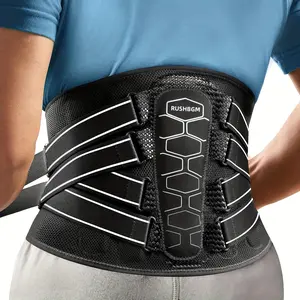 Lumbar Support Belt with Pulley System, Lumbar Support Belt, Unisex Lumbar Support Support, with Lumbar Pad, Ergonomic Design, Soft And Breathable 3D Knitted Fabric